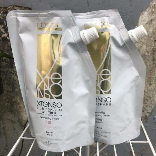 Cặp thuốc uốn thuốc duỗi loreal 400ml x 2