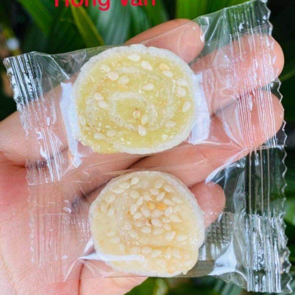 Kẹo dừa dứa non hồng vân 500g