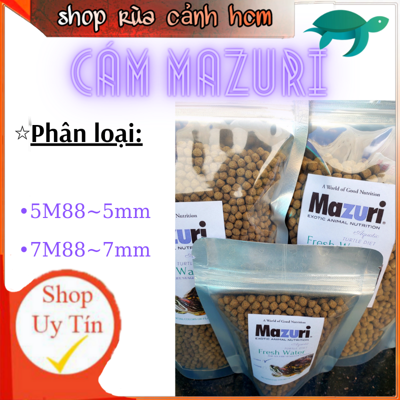 Thức ăn Mazuri cho rùa nước 500g cám mazuri 500 g