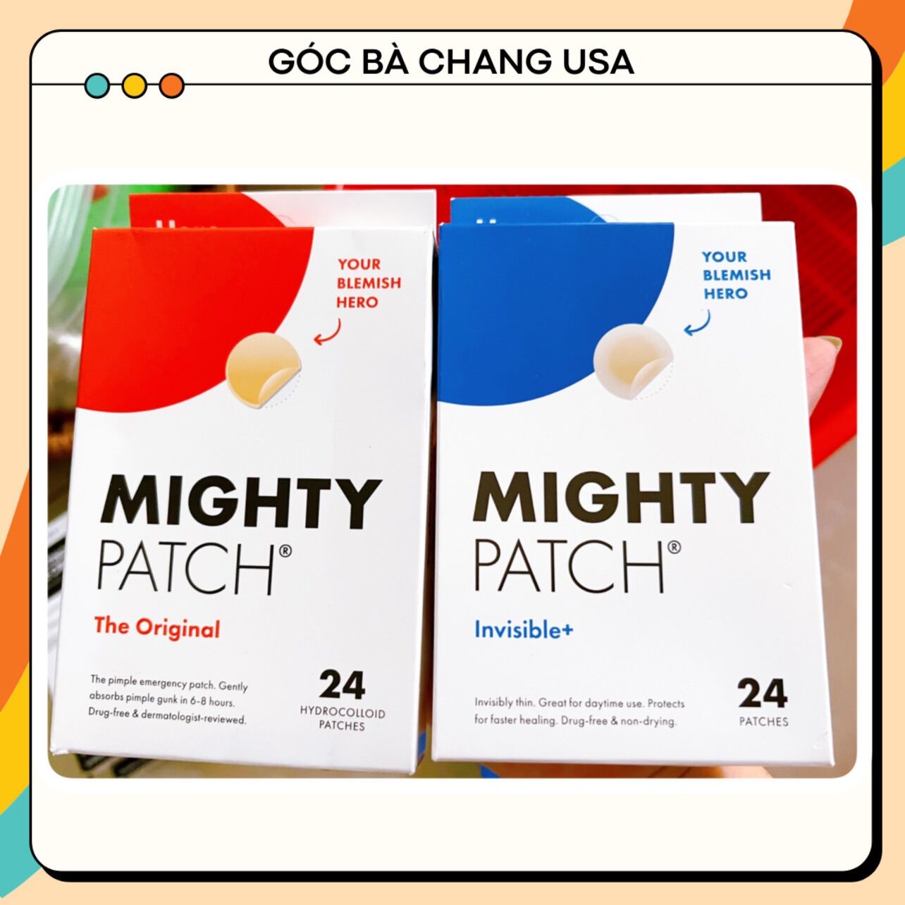 Miếng dán mụn thần thánh mighty patch