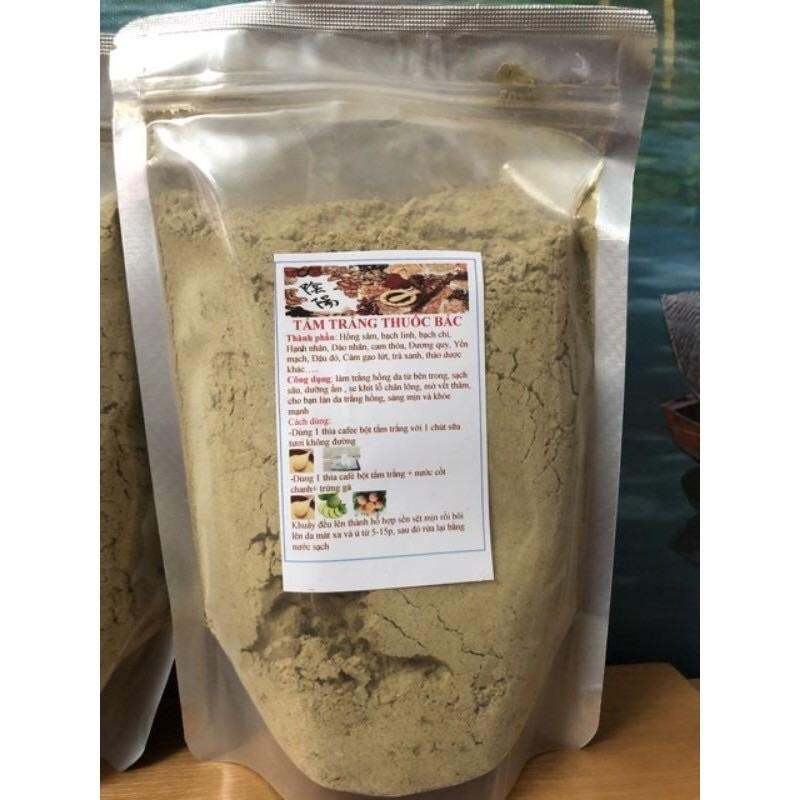 Bột tắm trắng thuoc bắc gói 500gr