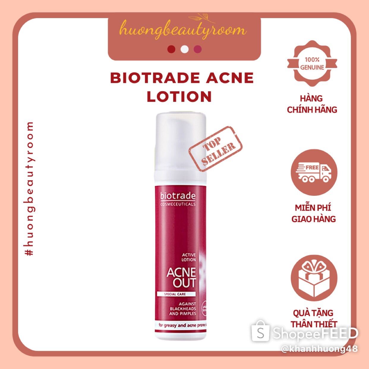Lotion mụn Biotrade 10ml