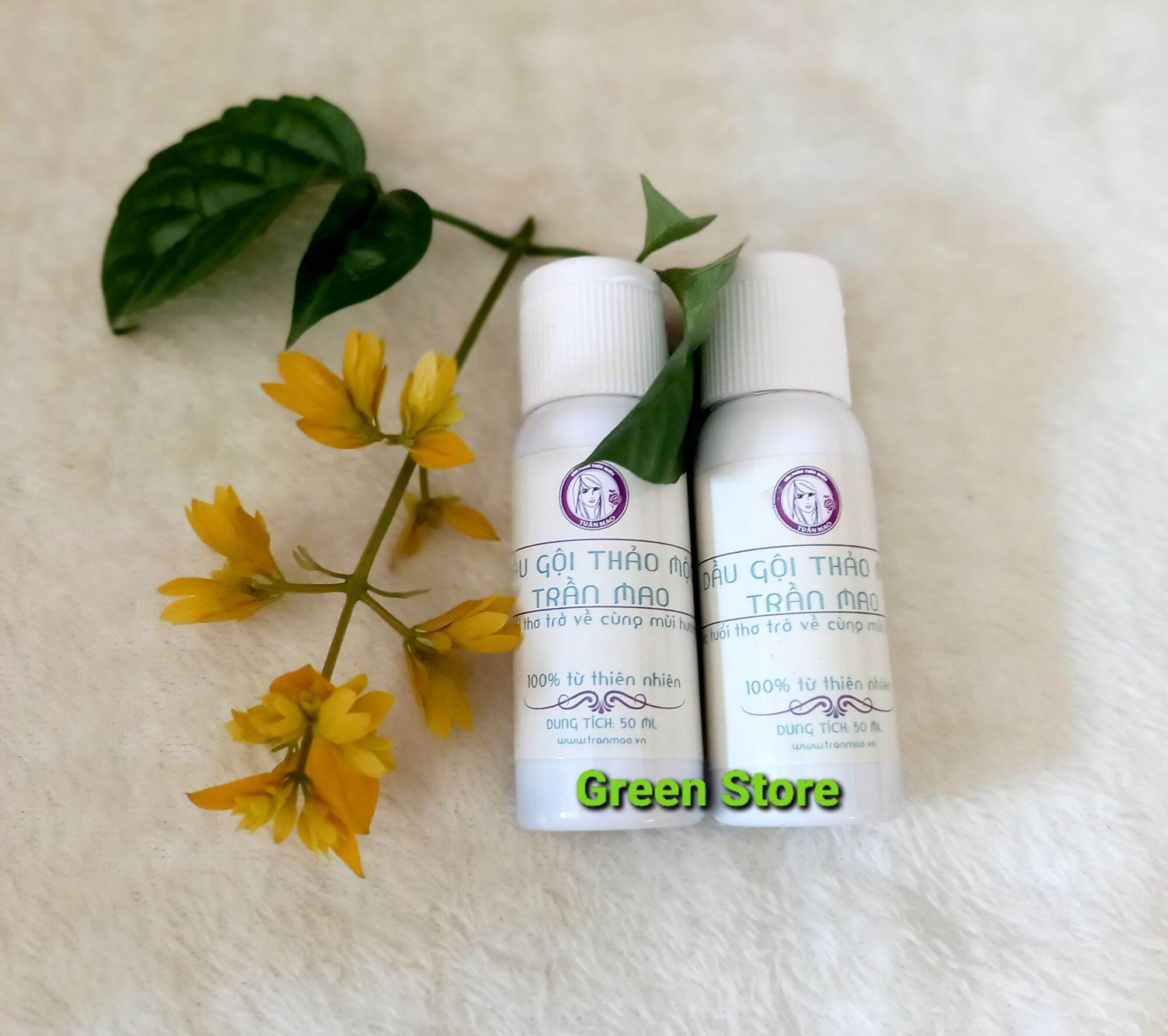 Dầu Gội Thảo Mộc Trần Mao 50ml ( lọ dùng thử)