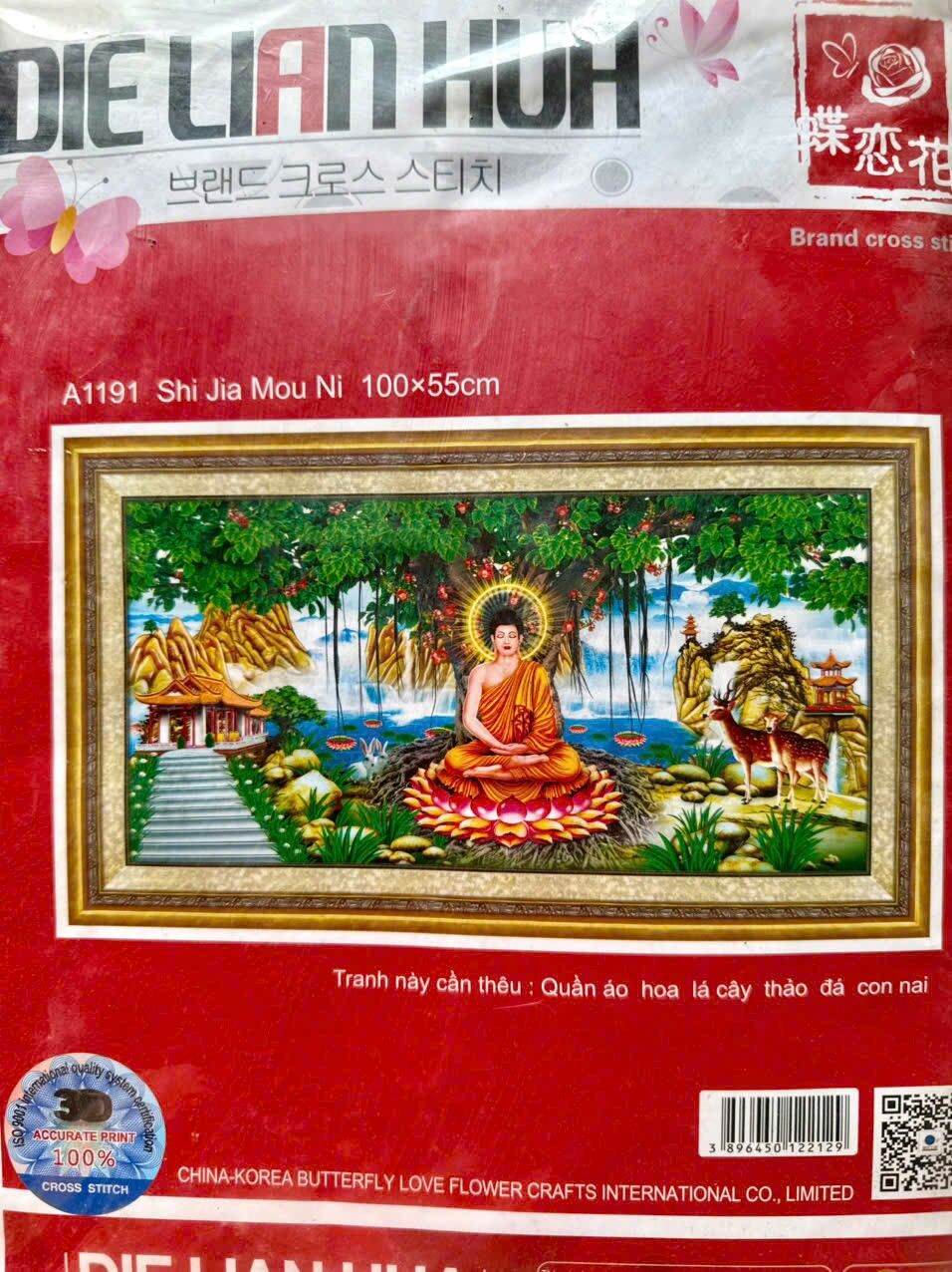 ​[Tổng Hợp] Tranh Thêu Chữ Thập Phật Tổ (Thích Ca) - Hãng Die Lian Hua/Dream Valley Cao Cấp [Chưa Thêu