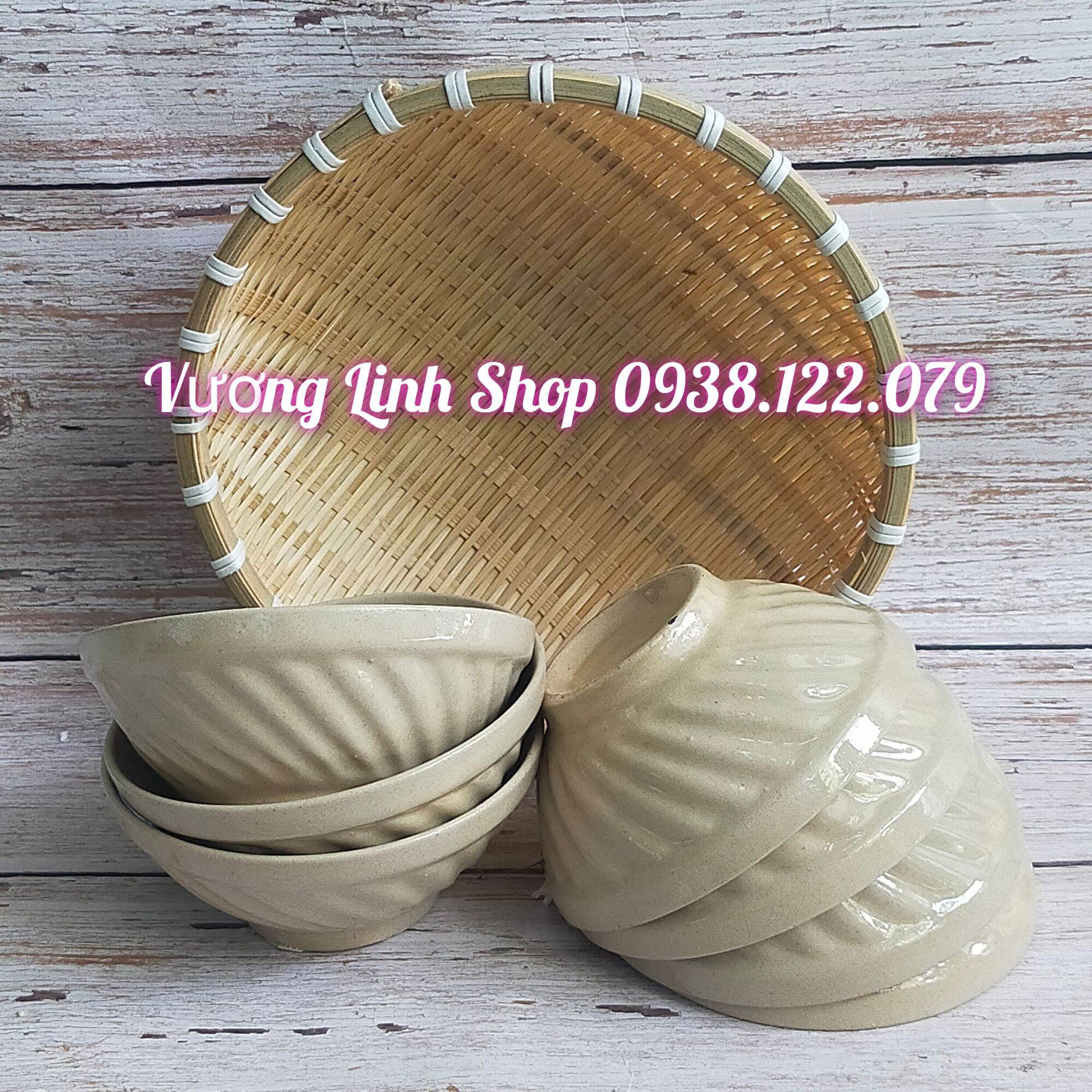 Combo 10c chén cơm bí ngà lớn