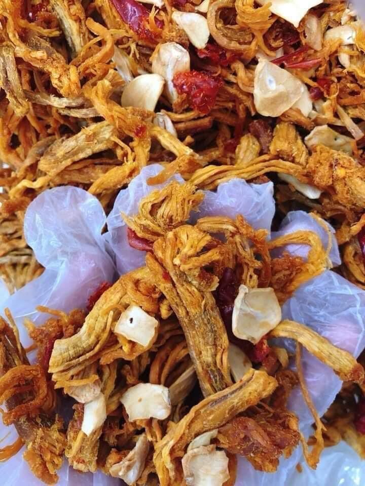 KHÔ HEO CHÁY TỎI HÀNH PHI - Hủ 500gr (Giao toàn quốc)
