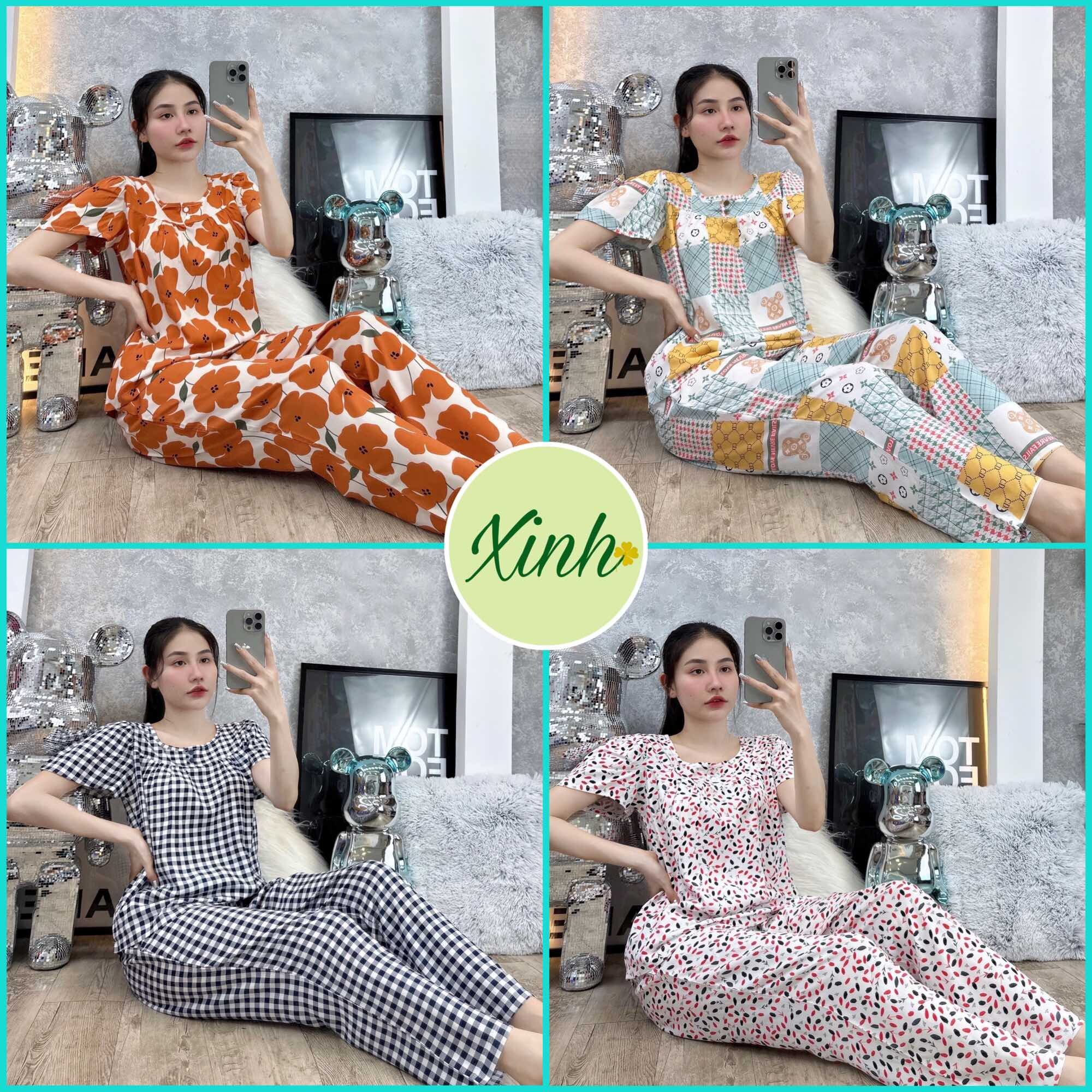 Đồ bộ tole, bộ lanh mặc nhà vnxk hàng thiết kế doboxinh