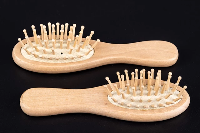 Lược chải tóc bằng tre/ gỗ, lược mềm, massage đầu