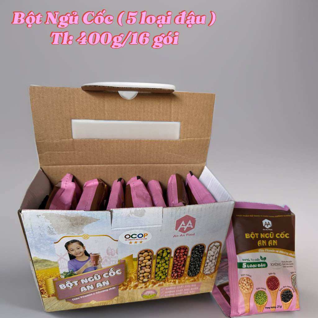 Bột gạo lứt , Yến mạch , ngũ cốc