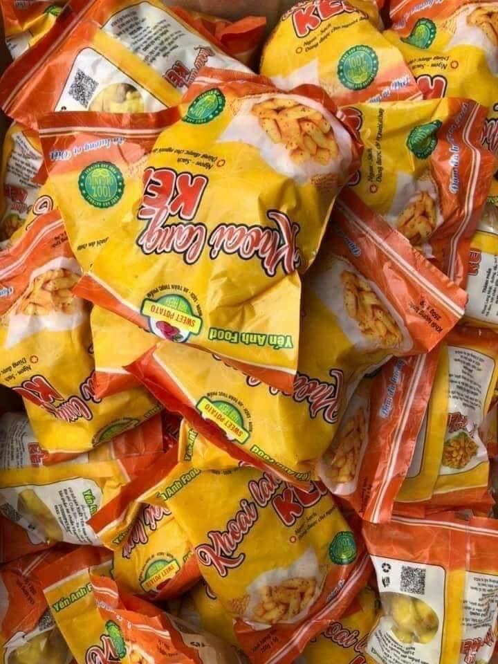 4 gói 1kg Khoai lang kén (hoả tốc tphcm)