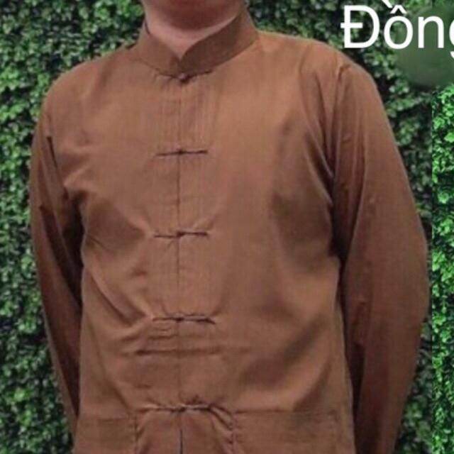 Đồ lam đi chùa - mẫu lãnh tụ nam nút tàu loại 1