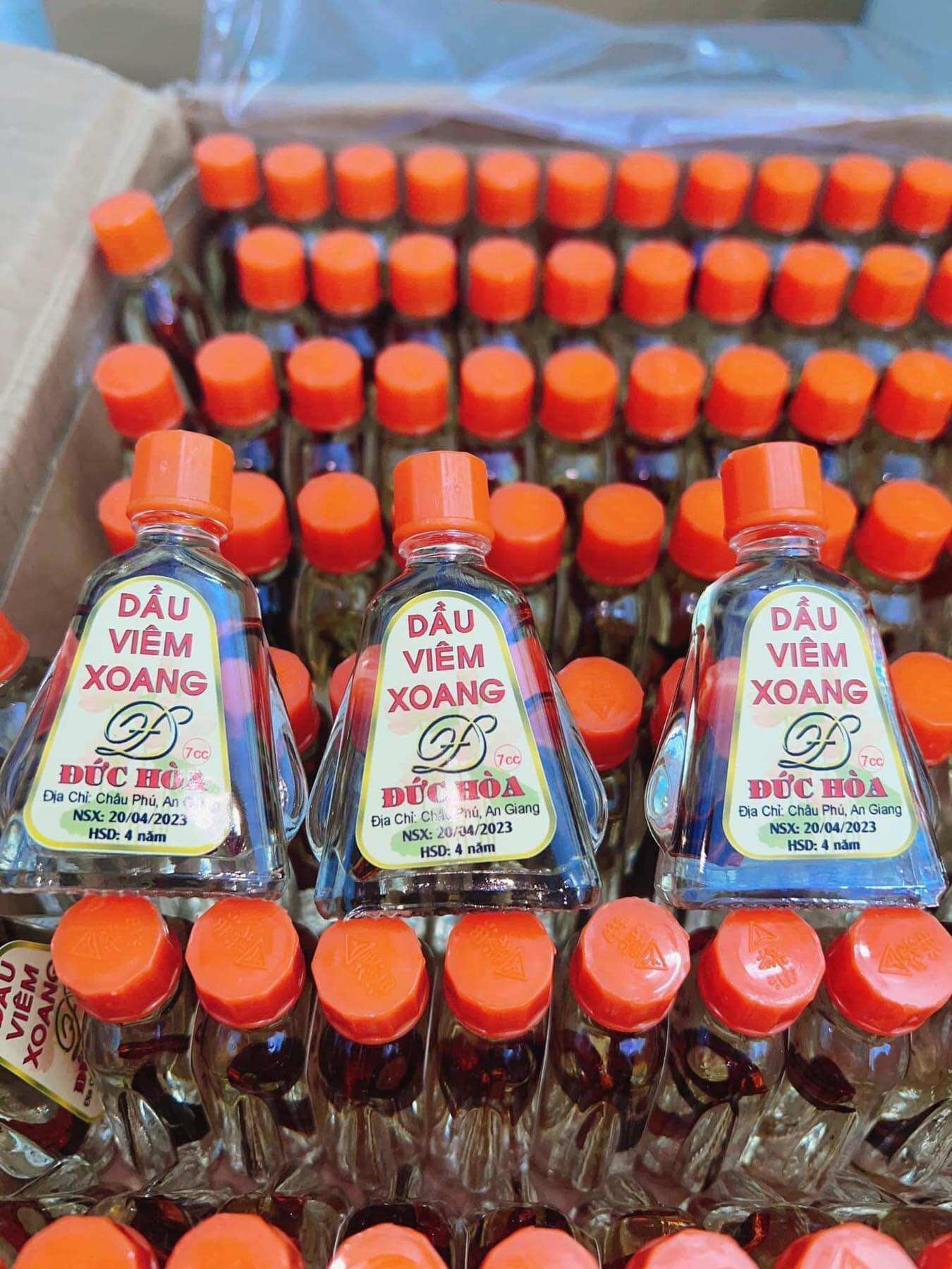 DẦU VIÊM XOANG ĐỨC HOÀ, chai lớn 7ml