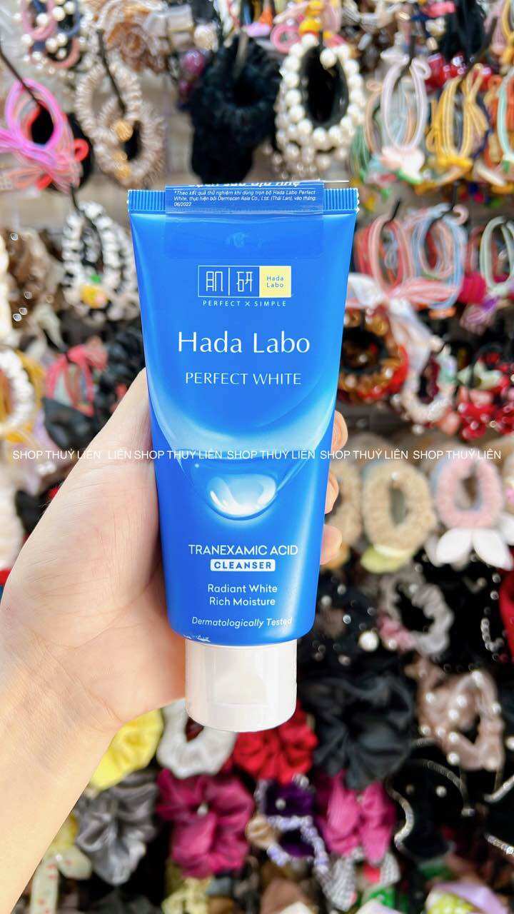 Sữa rữa mặt hada LABO dưỡng trắng da mờ thâm 80g
