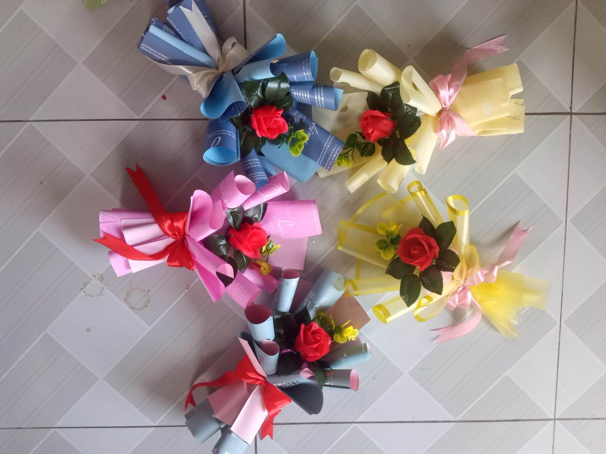 hoa sáp bó một bông