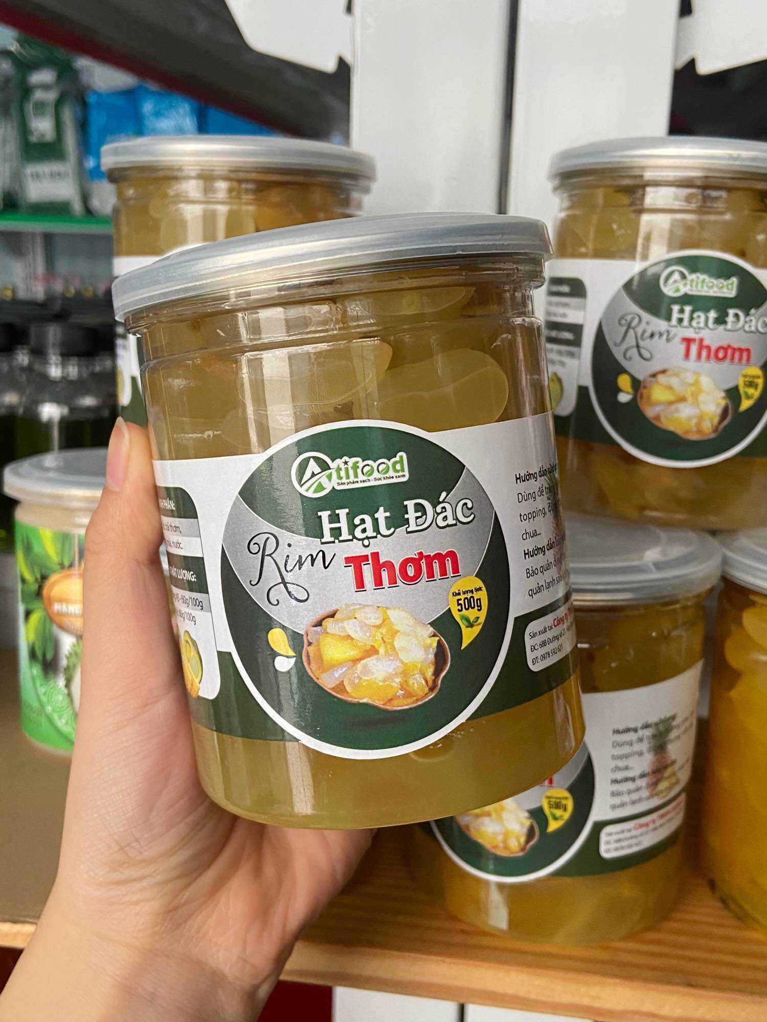 Hạt Đác Rim Thơm - Hủ 500gr