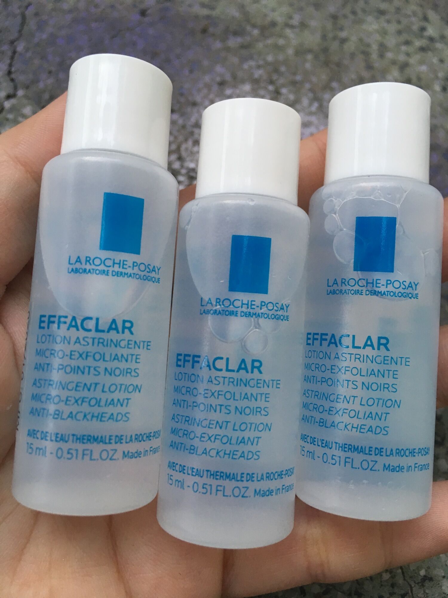 Toner La Roche Posay cho da dầu mụn 15ml