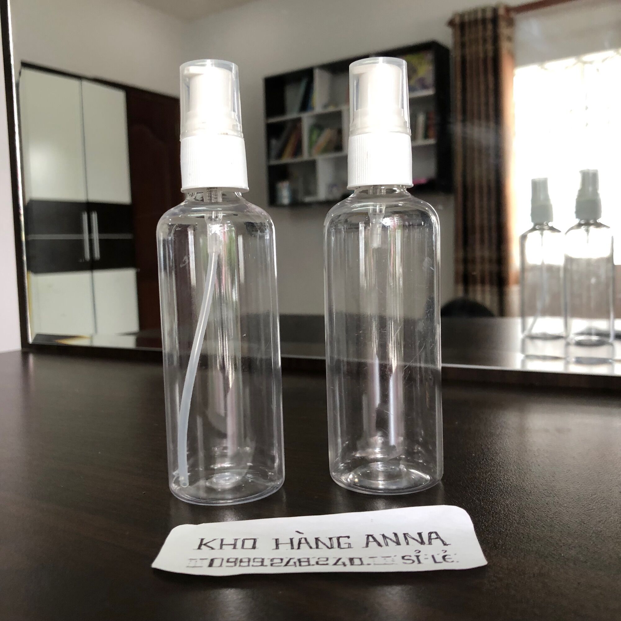 Set 5 chai nhựa Pet Đầu xịt sương Đen / trắng - Cha đựng nước rửa tay/ xịt khuẩn/ đựng xà bông chai nhựa nhỏ gọn đi học , đi làm công sở - 5 chai Trong suốt sịt giọt trắng / xịt sương trắng 100ml/ 70ml/ 50ml / 30ml/ 20ml/ 10ml chiết nước xịt khuẩn du lịch