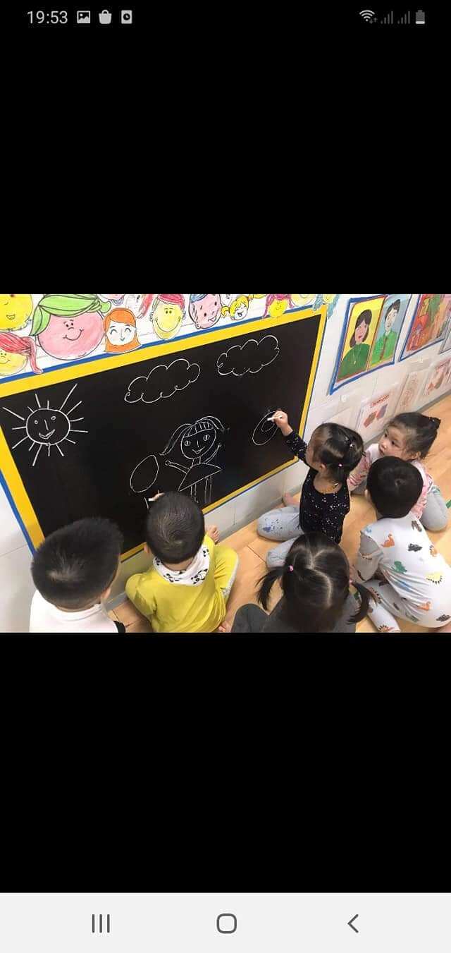 set 01 bảng decal bảng đen