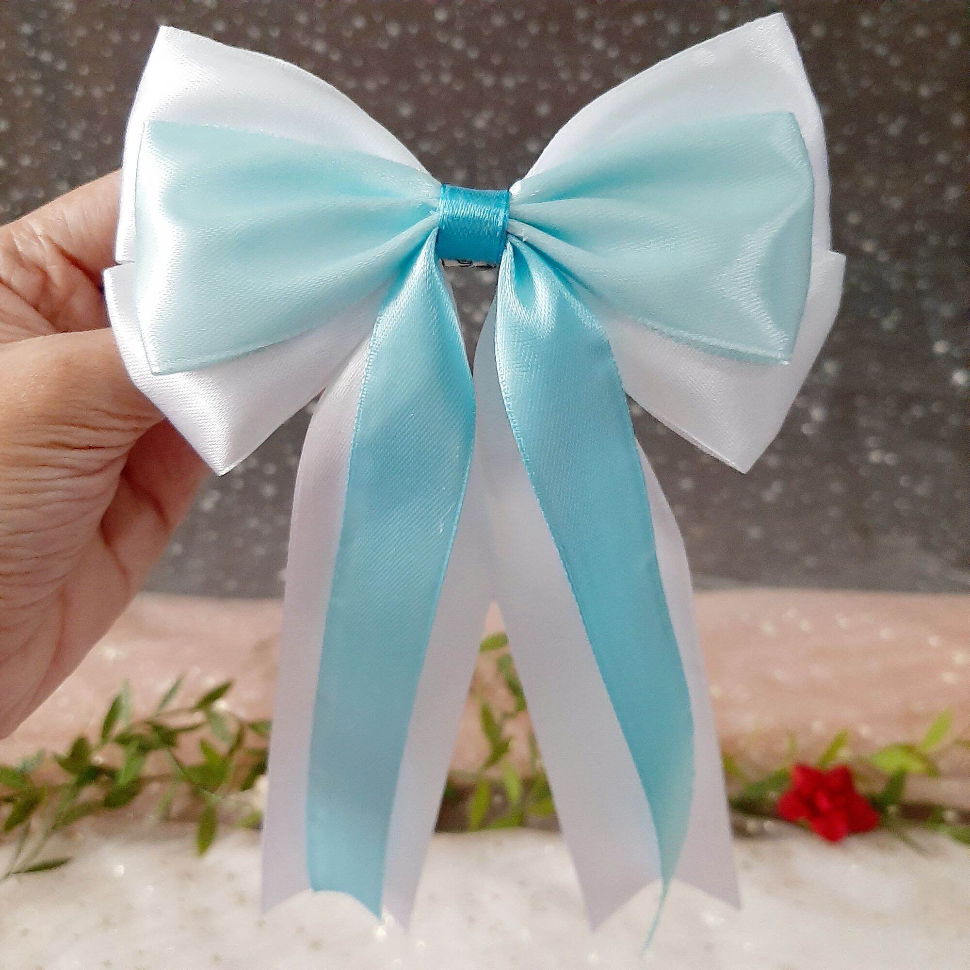 Kẹp tóc nơ 2 lớp cho nữ (mua 10 tặng 1)
