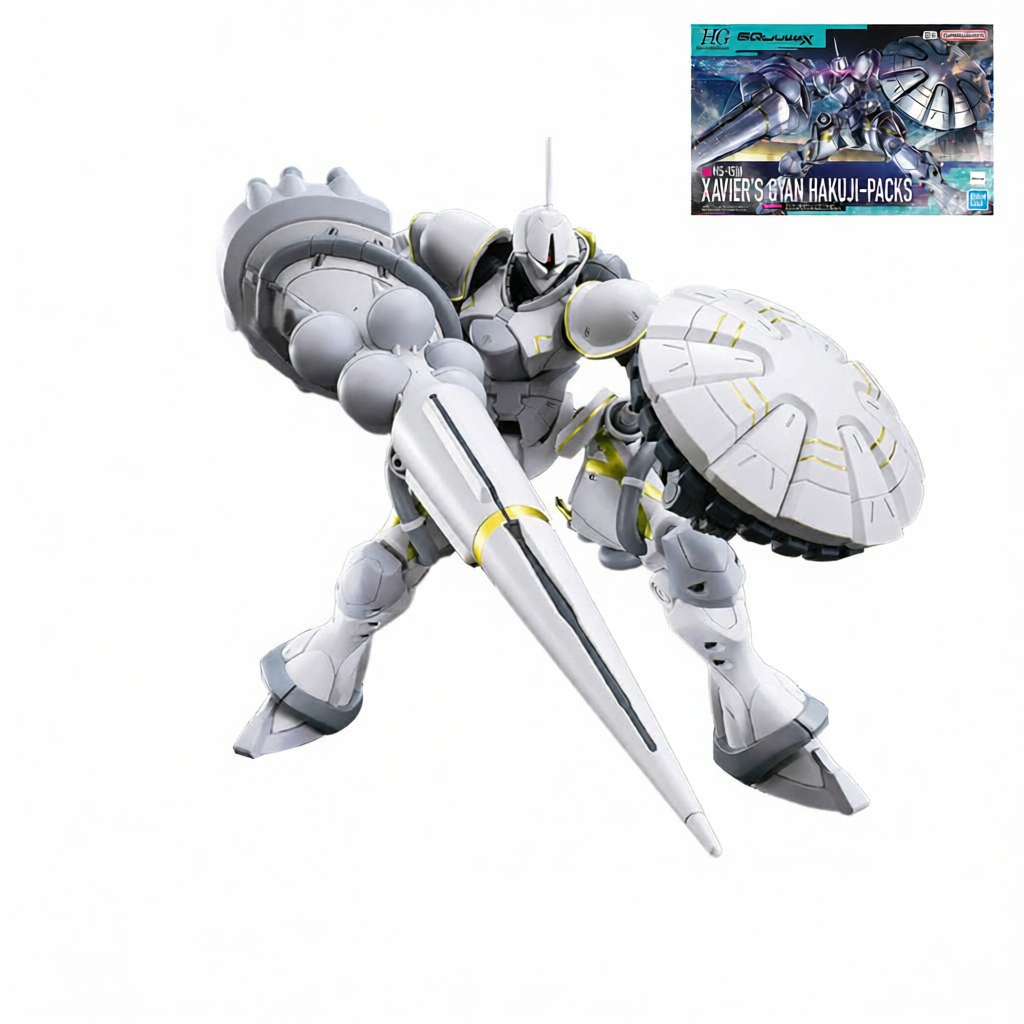 Bandai | Bộ Xây Dựng Gundam Quex Red Freeden Trang Sức Bằng Sứ Màu Trắng