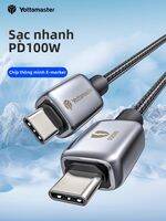 Yottamaster | Dây Cáp Dữ Liệu Typec sang USB Sạc Nhanh 100W