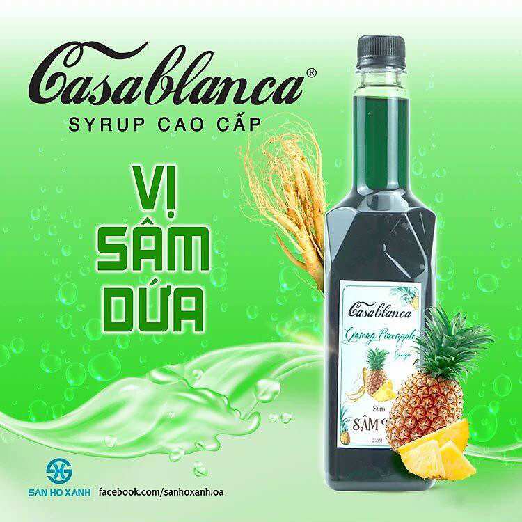 Vina Syrup Sâm Dứa 750ml