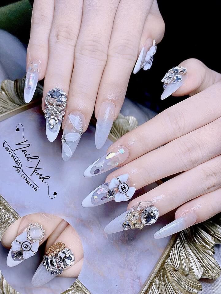 Nơ chanel nhựa ( gói 20c)