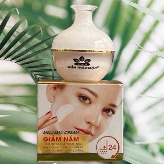 Kem giảm nám tàn nhang đồi mồi miền thảo mộc 10g làm mịn và trắng da chính hãng