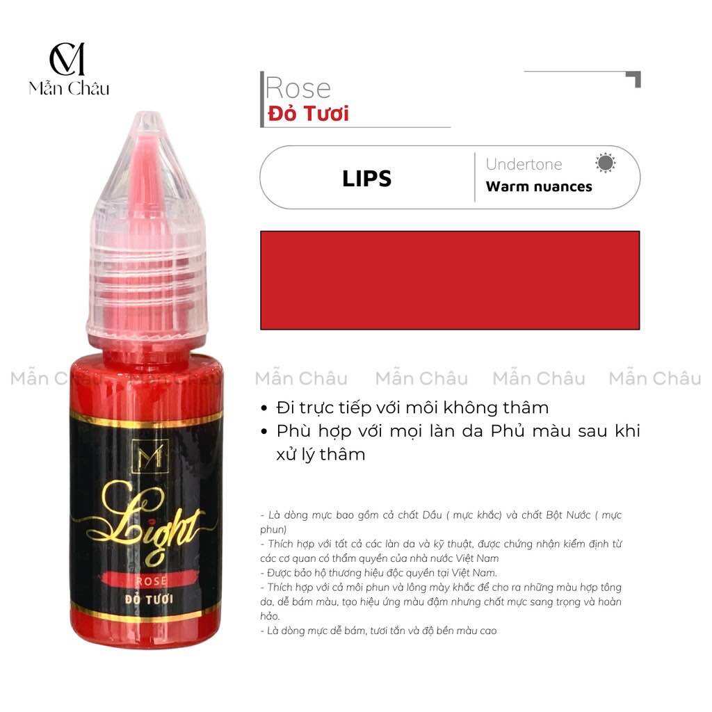 [CHÍNH HÃNG] Mực Light mini 3,3ml/ Fullsize 10ml