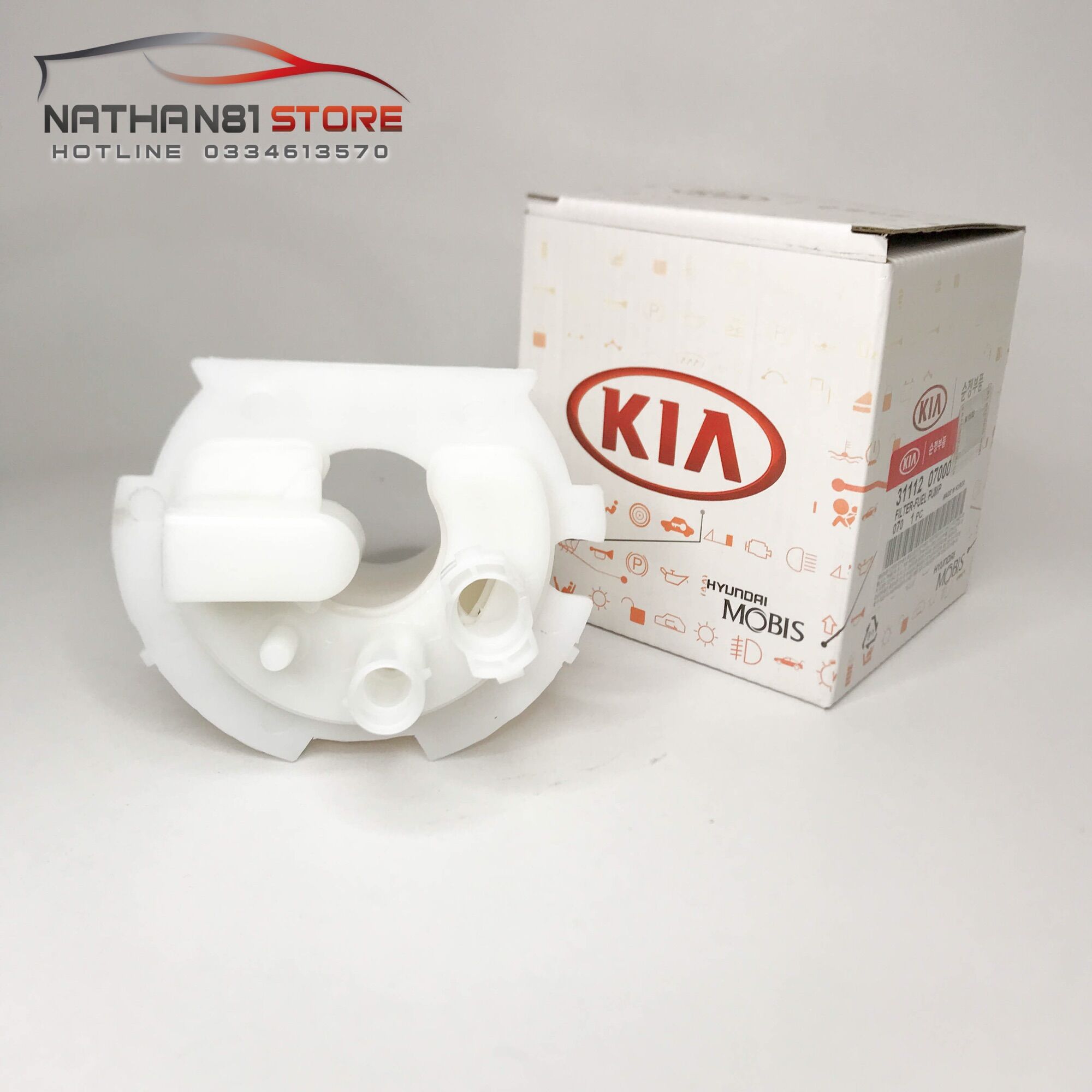 Lọc xăng, lọc nhiên liệu trong thùng xe Kia Morning, Kia Picanto Mã sản phẩm: 31112-07000