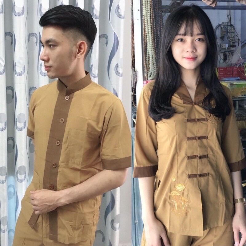 Lảnh Tụ Phối Nam Đồ lam đi chùa giá rẻ