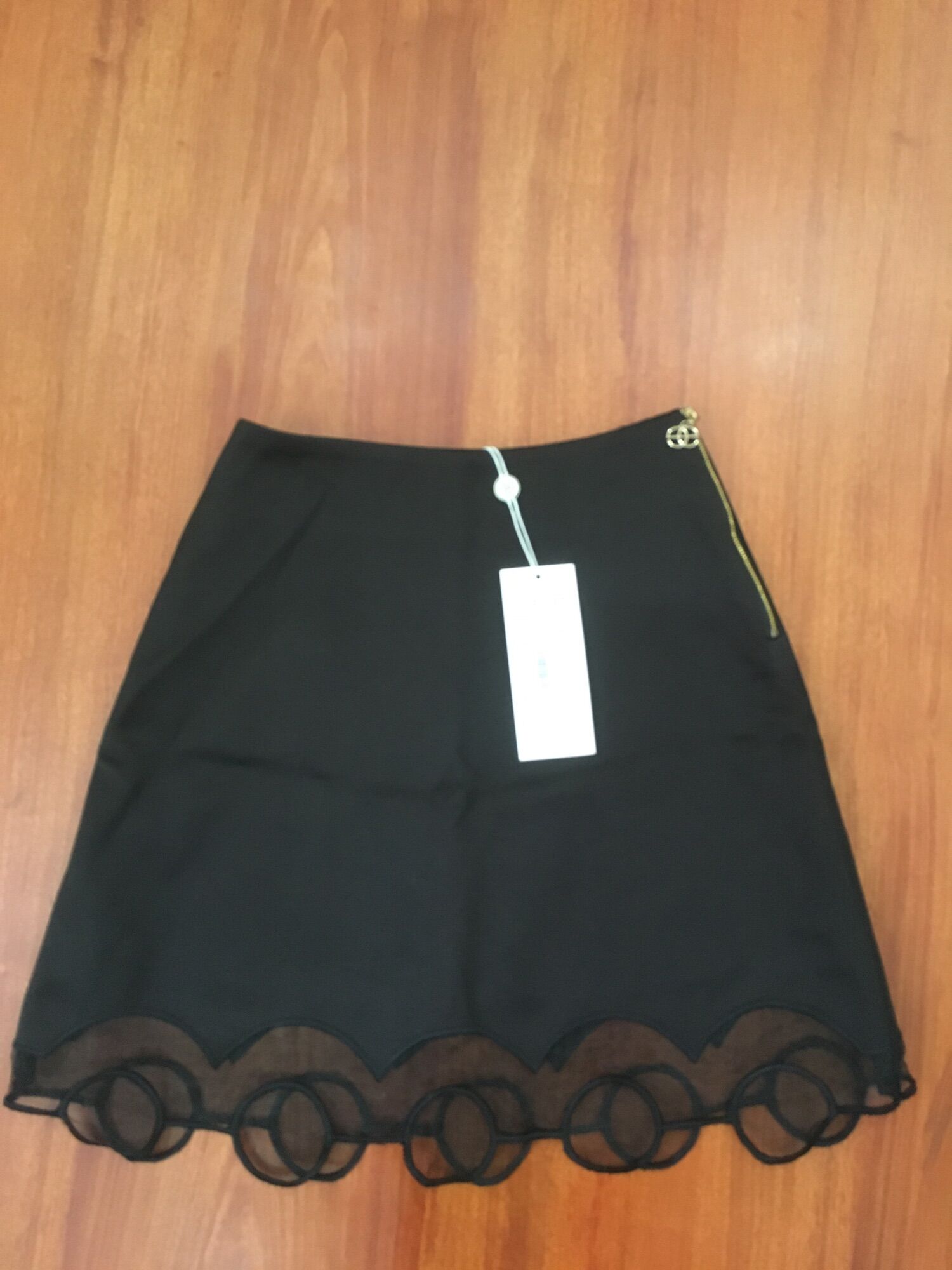 Elise Juyp đen gấu organza newtag size XS