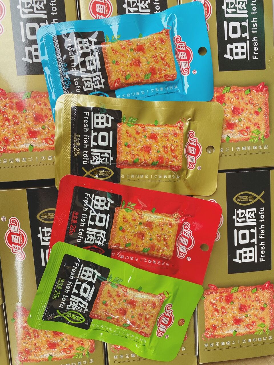 1 gói đậu phụ cay cá cay mix vị