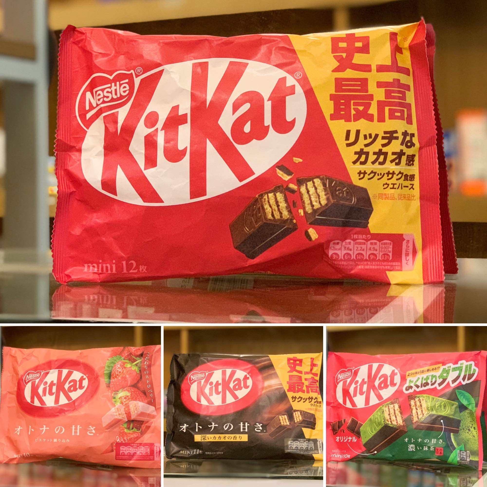 Kẹo socola Kikat Nhật các vị siêu ngon Giao vị ngẫu nhiên hoặc khách vui
