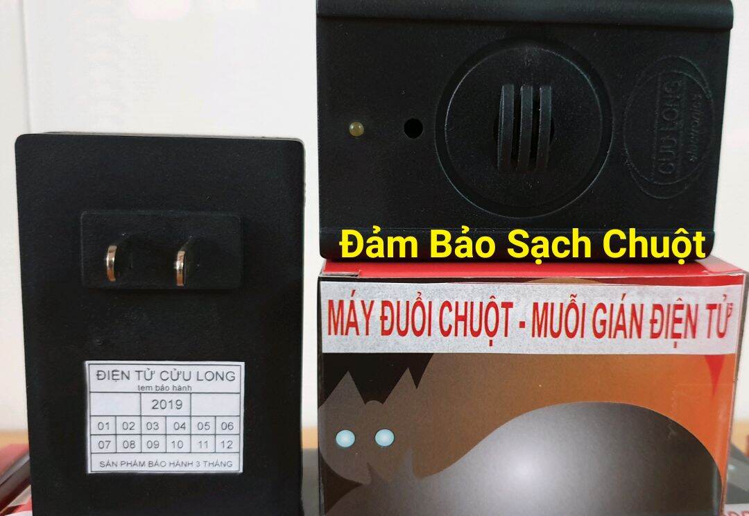 Máy đuổi chuột và côn trùng cửu long bằng sóng siêu âm hiệu qủa cao