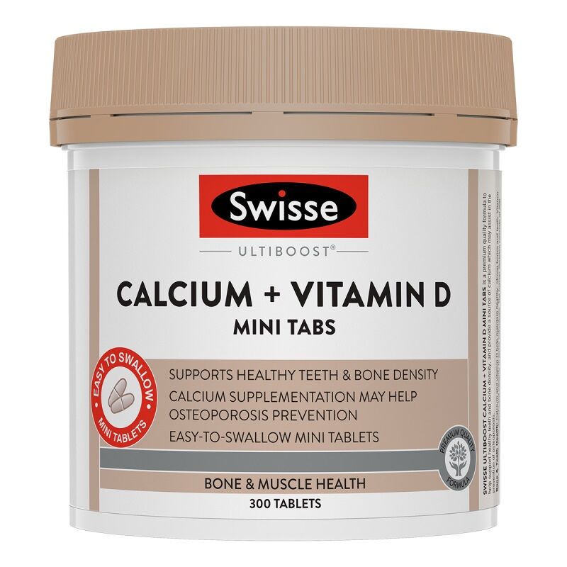 Swisse | Viên Canxi + Vitamin D Cho Thai Kỳ 300 Viên