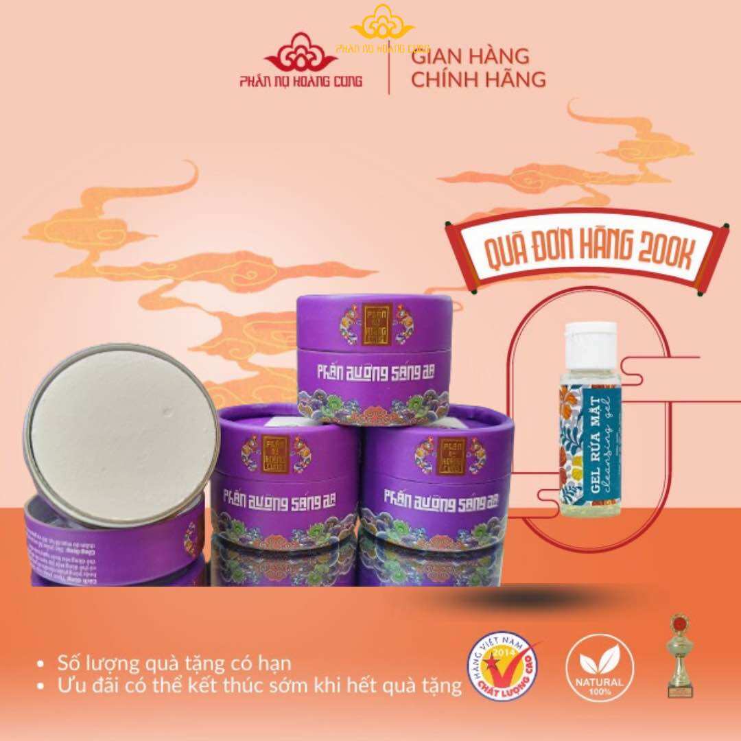 Phấn dưỡng sáng da phấn nụ hoàng cung 25g/hộp