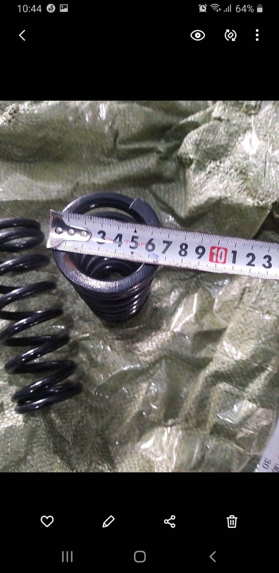 Cặp lò xo nhíp.xe 3 bánh