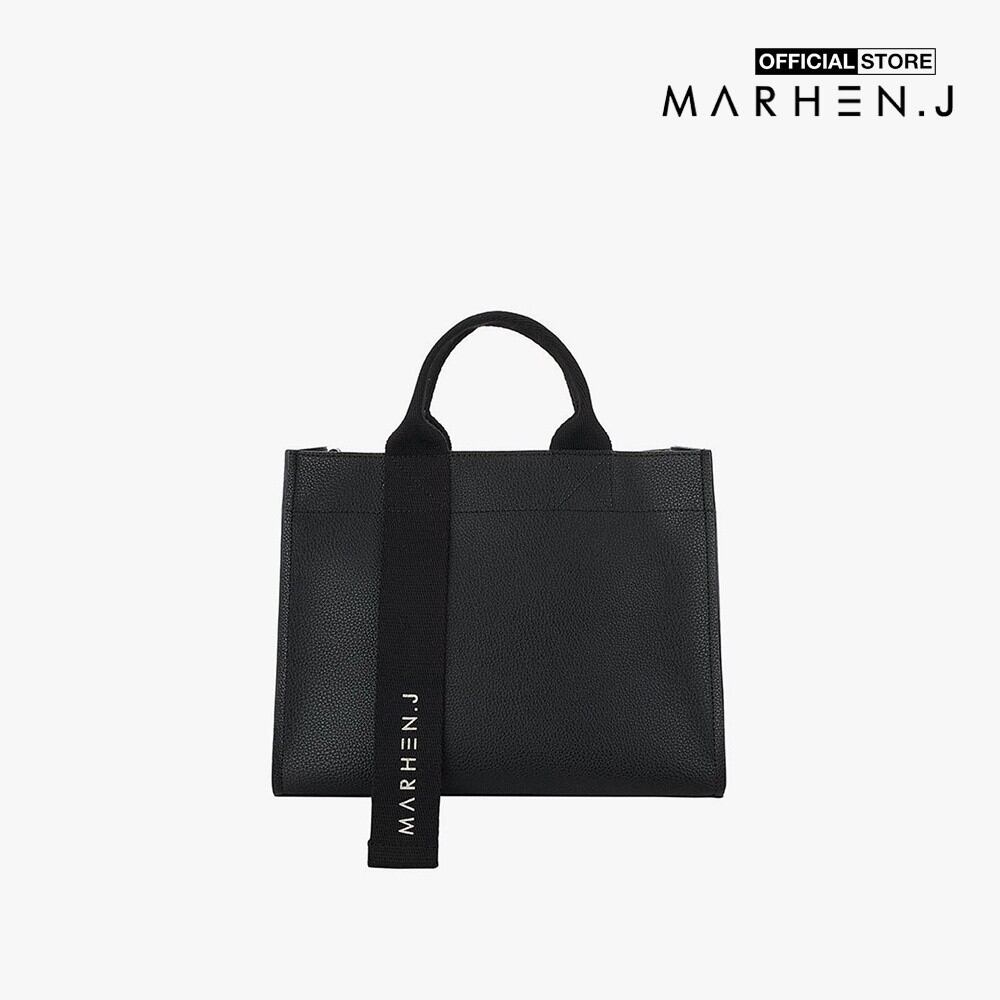 Marhen.j - túi đeo vai da phom chữ nhật cindy mj19ccdyal-bk