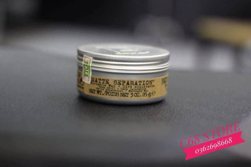 Sáp vuốt tóc tigi bed head matte separation