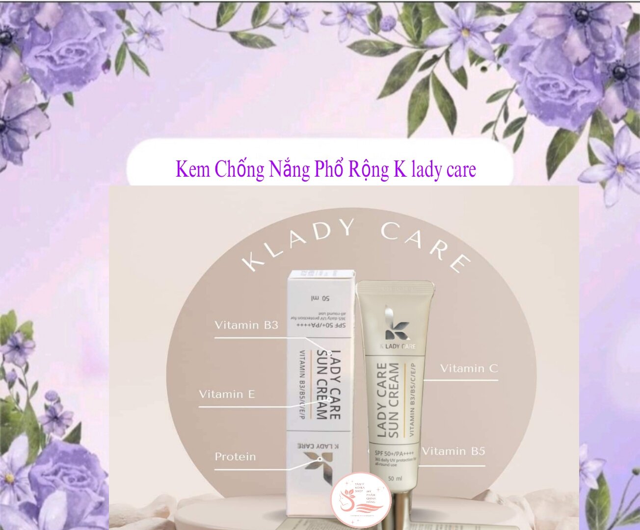 Kem chống nắng k lady care