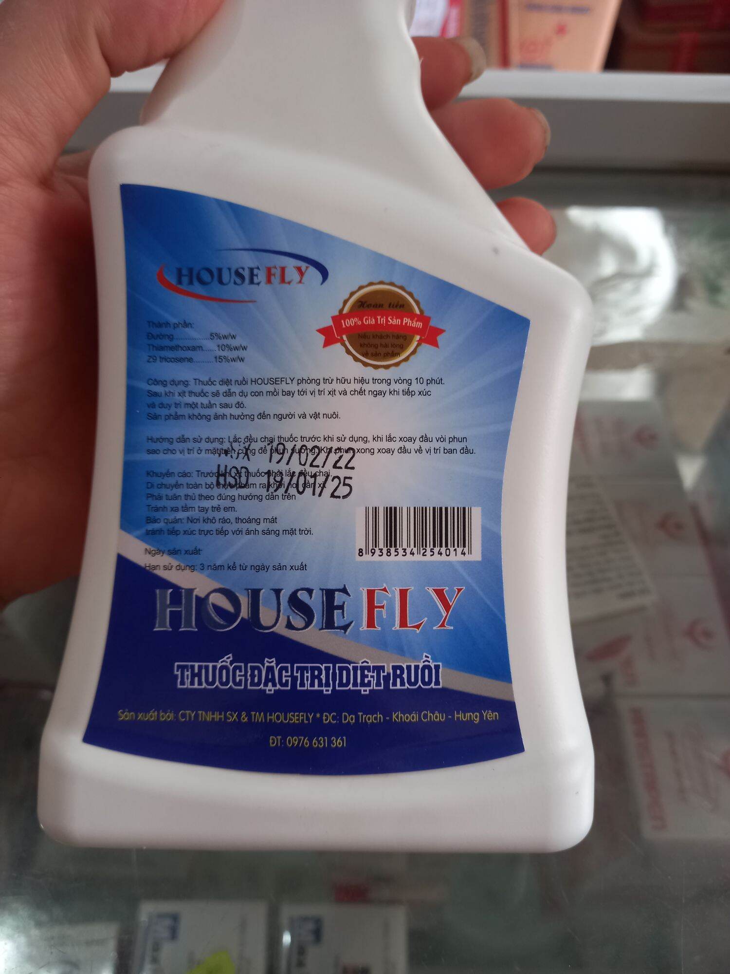 Xịt ruồi housefly 500ml