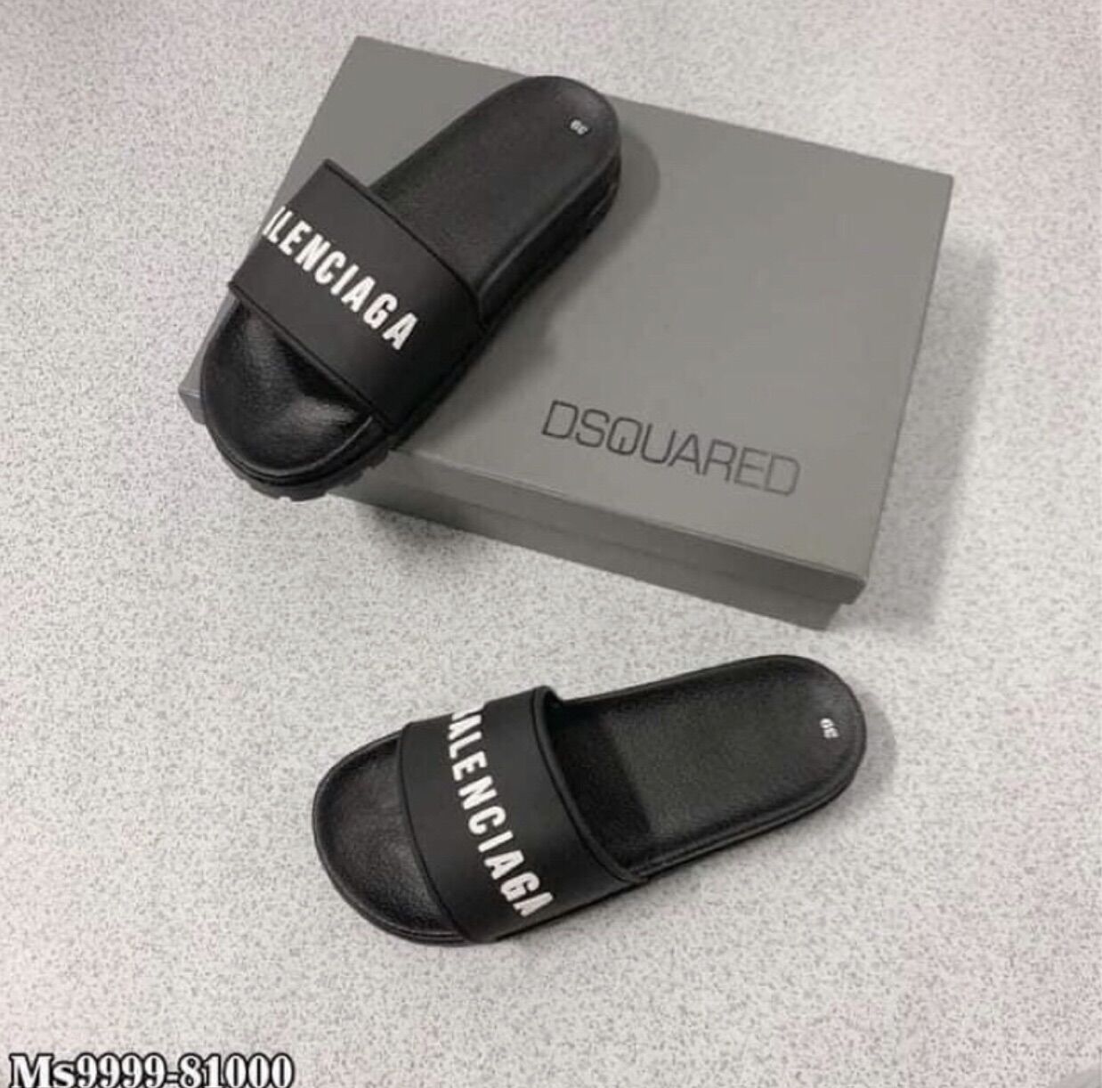 Dép Balenciaga cho cả Nam và Nữ, dép đế cứng, dép đế cao