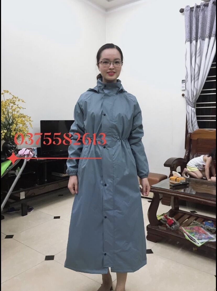 (ẢNH THẬT-BÃO SALE) Áo mưa măng tô nam nữ 2 lớp cao cấp chống thấm tuyệt đối