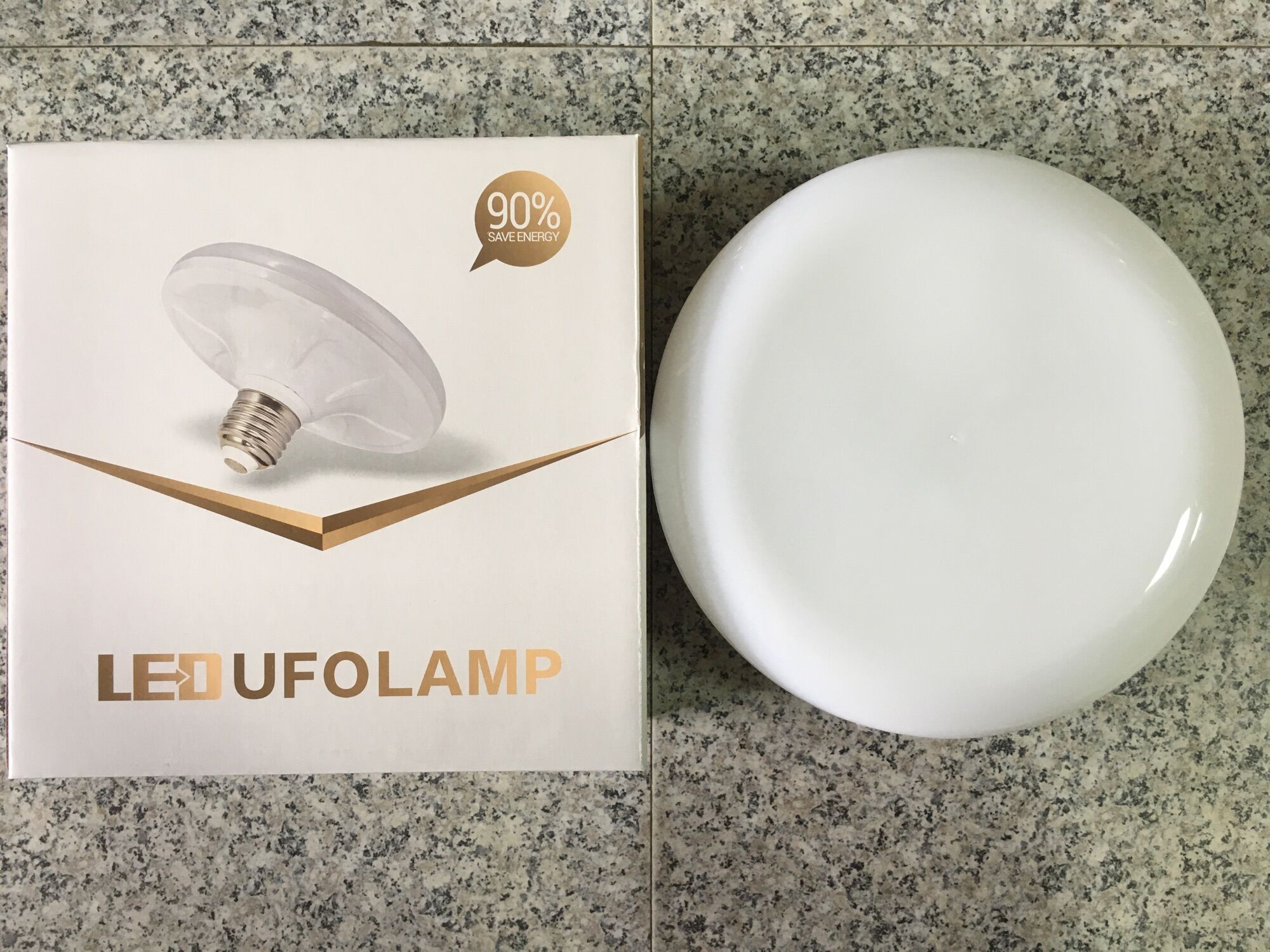 ĐÈN LED ĐĨA BAY ĐUI XOÁY 50W