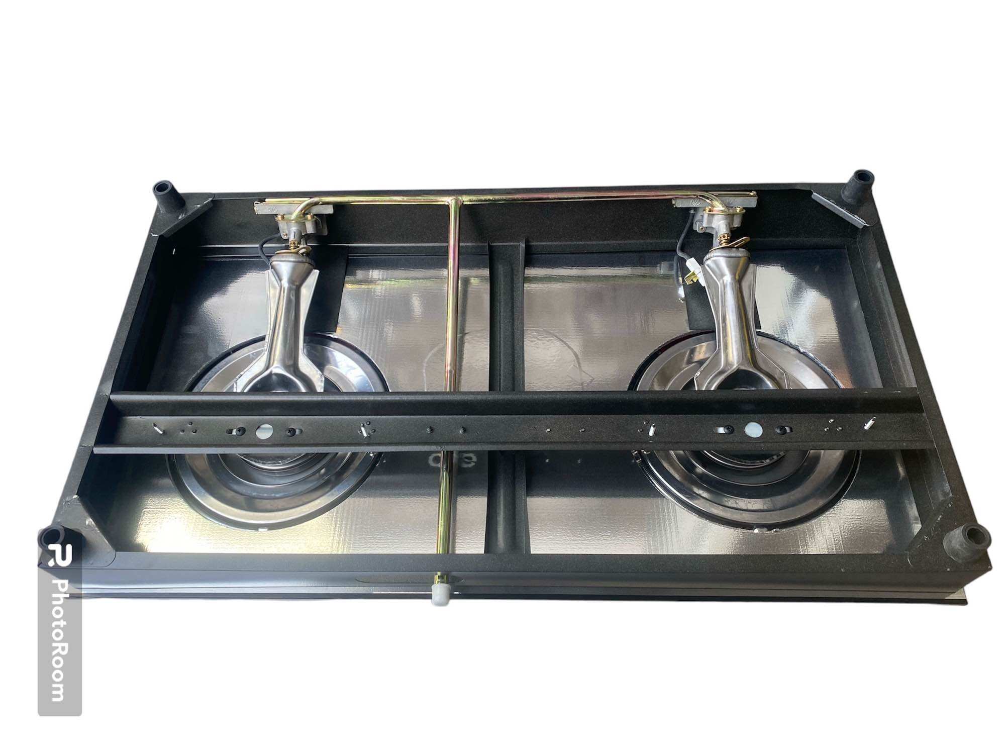 Bếp Gas Đôi Mặt Kính Cường Lực – Hồng Ngoại Inox Đơn, Tiết Kiệm Gas, Chính Hãng