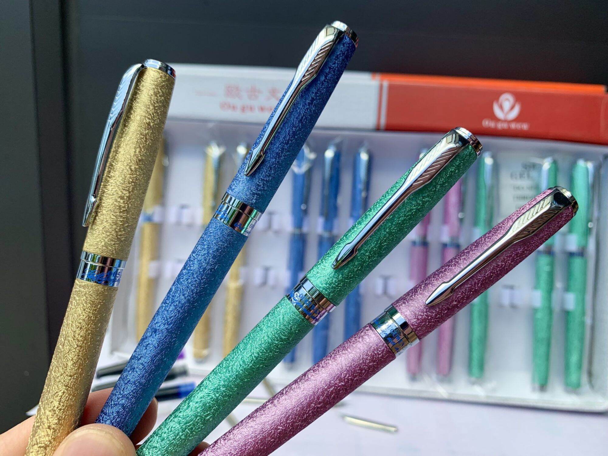 Bút máy 005 ngòi lá tre calligraphy viết nét thanh đậm