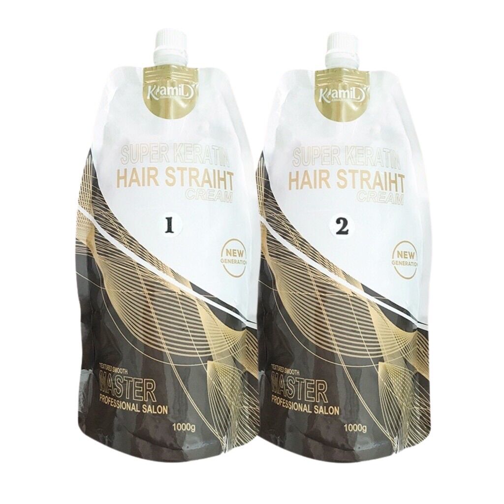 THUỐC DUỖI TÓC SIÊU DƯỠNG KERATIN KAMI 1000ML