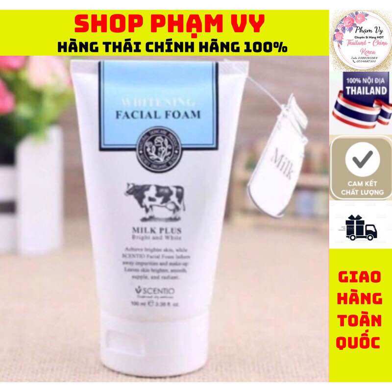 Sữa rửa mặt bò chuẩn thái
