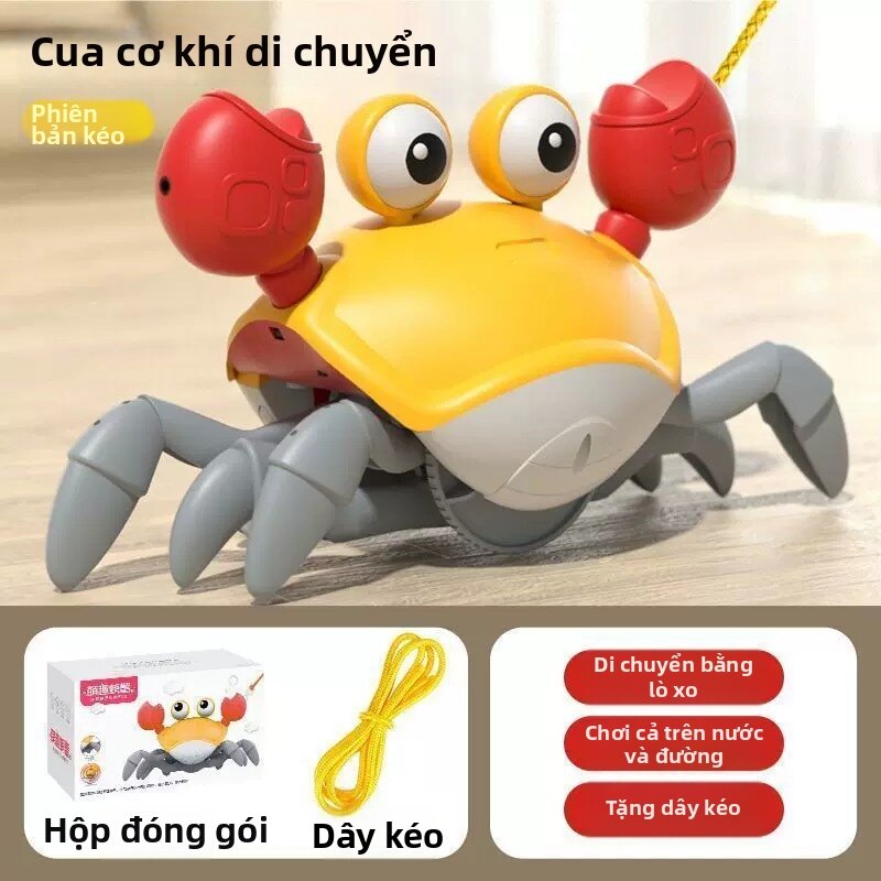 Symper | Đồ Chơi Điện Tích Hợp Giáo Dục Cảm Giác Bò Động Cua